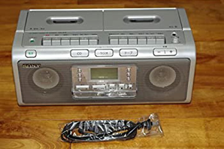 楽天市場】【中古】SONY CDラジカセ W78 シルバー CFD-W78/S  