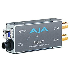 【中古】Aja fido-t single-channel SD/HD / 3g SDI to光ファイバコンバータループでSD/HD / 3g SDI出力