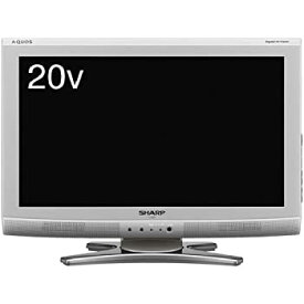 【中古】シャープ 20V型 液晶 テレビ AQUOS LC-20E6-S ハイビジョン 2009年モデル