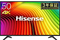 楽天市場】hisense 50v型 4k液晶テレビ 50a6gの通販
