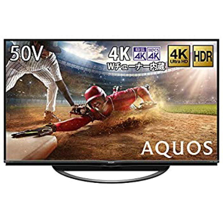 楽天市場】【中古】シャープ SHARP 50V型 4Kチューナー内蔵 液晶 