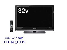 【中古】シャープ 32V型 液晶 テレビ AQUOS LC-32DR3 ハイビジョン ブルーレイレコーダー内蔵 2010年モデル