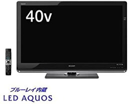 【中古】シャープ 40V型 液晶 テレビ AQUOS LC-40DR3 ハイビジョン ブルーレイレコーダー内蔵 2010年モデル
