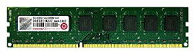 【中古】Transcend デスクトップPC用メモリ PC3-10600 DDR3 1333 4GB 1.5V 240pin DIMM TS512MLK64V3N