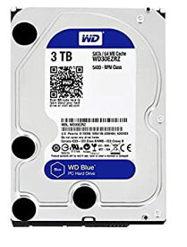 【中古】（非常に良い）WD Blue 3TB Desktop Hard Disk Drive - 5400 RPM SATA 6 Gb/s 64MB Cache 3.5 Inch - WD30EZRZ [並行輸入品]