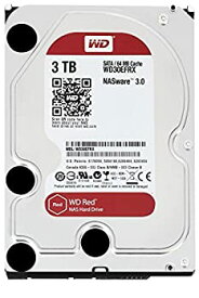 【中古】（非常に良い）WD Red 3TB NAS Hard Disk Drive - 5400 RPM Class SATA 6 Gb/s 64MB Cache 3.5 Inch - WD30EFRX [並行輸入品]