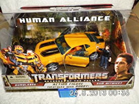 【中古】「非常に良い」Transformers 2 Revenge of the Fallen Movie Human Alliance Bumblebee with Sam Witwicky