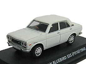 【中古】コナミ　1/64　絶版名車コレクションVol.3 日産 ブルーバード SSS (1968)　ホワイト