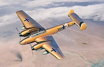 1/48 【中古】プラッツ 第二次世界大戦 プラモデル Trop E-2 Bf110 メッサーシュミット ドイツ空軍 その他