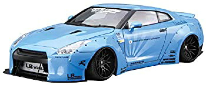 楽天市場 中古 青島文化教材社 1 24 リバティーウォークシリーズ No 9 Lb Works R35 Gt R Ver 1 プラモデル オマツリライフ別館