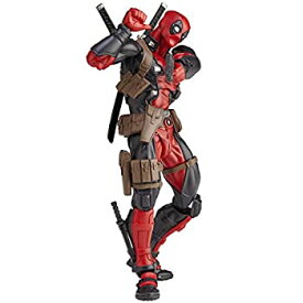 【中古】figurecomplex AMAZING YAMAGUCHI DEADPOOL デッドプール 約160mm ABS&PVC製 塗装済みアクションフィギュア リボルテック