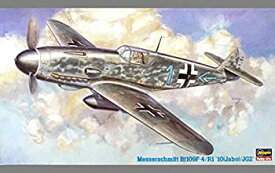 【中古】ハセガワ 1/48 メッサーシュミット Bf109F-4/R1 ’10(jabo)/JG2’ 「JT173」