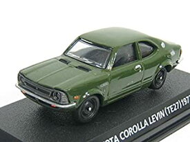 【中古】コナミ 1/64 絶版名車コレクション Vol2 トヨタ カローラレビン 型式TE27 1972 緑