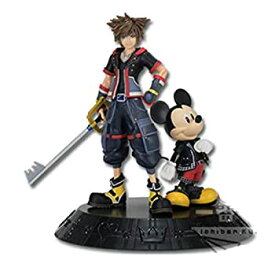 【中古】（非常に良い）一番くじ KINGDOM HEARTS A賞 ソラ＆ミッキースタチュー フィギュア