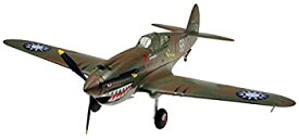 【中古】童友社 1/72 彩シリーズ No.7 アメリカ軍 P-40B ウォーホーク 塗装済みプラモデル