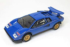 【中古】ブンカオリジナル 1/64スケールミニカーシリーズ ランボルギーニ カウンタック LP500S ブルー 完成品