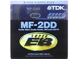 【中古】（非常に良い）TDK ワープロ用 3.5インチ 2DD フロッピーディスク 1枚 アンフォーマット MF2DD プラスチックケース入 スーパーEB