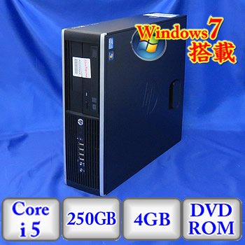 卓抜 冬バーゲン 特別送料無料 デスクトップパソコン HP Compaq Elite 8300 SFF QV996AV -Windows7 Professional 32bit Core i5 3.2GHz 4GB 250GB DVD-ROM A0225D006 benfarms.com benfarms.com