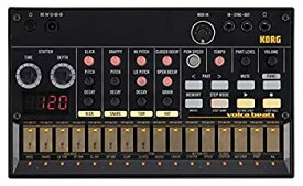 【中古】KORG アナログ リズムマシン volca beats 16ステップシーケンサー 電池駆動 スピーカー内蔵 ヘッドフォン使用可 どこでも使えるコンパクトサイズ