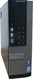 【中古】パソコン デスクトップ DELL OptiPlex 9020 SFF Core i7 4770 3.40GHz 8GBメモリ 500GB Sマルチ Windows7 Pro 64bit 搭載 正規リカバリーディス