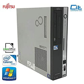 【中古】（非常に良い）中古デスクトップパソコン fujitsu ESPRIMO D550/A pentium デュアルコア 2.7GHz 4GB 160GB ROM windows 10 DVD動画視聴可能