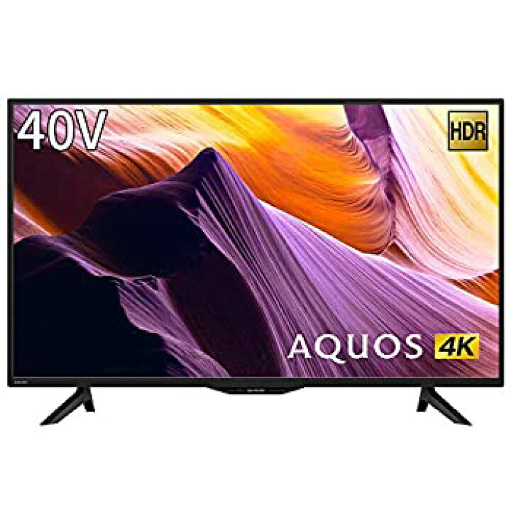 楽天市場】【中古】「非常に良い」シャープ SHARP 40V型 4K チューナー 
