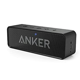 【中古】Anker Soundcore ポータブル Bluetooth4.2 スピーカー 24時間連続再生可能デュアルドライバー/ワイヤレススピーカー/内蔵マイク搭載(ブラック)