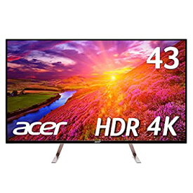 【中古】Acer モニター ディスプレイ ET430Kwmiiqppx 43インチ/IPS/4K/HDMI2.0x2・DP・MiniDP/HDR Ready対応