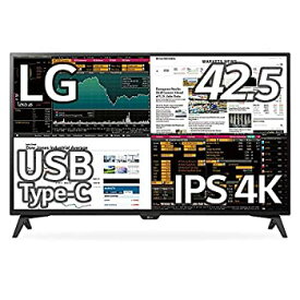 【中古】限定LG モニター ディスプレイ 43UD79T-B 42.5インチ/4K/IPS非光沢/HDMI×4・DP・USB Type-C・RS-232C/スピーカー/ブルーライト低減