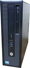 【中古】パソコン デスクトップ HP ProDesk 600 G1 SFF Core i3 4170 3.70GHz 4GBメモリ 500GB DVD-ROM Windows10 Pro 64bit 搭載 動作30日間
