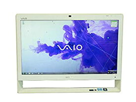 【中古】（非常に良い）SONY デスクトップパソコン パソコン VPCJ238FJ ホワイト デスクトップ 一体型 本体 Windows7 Core i5 ブルーレイ 地デジ/BS/CS 4GB/1TB