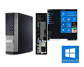 【中古】貴重 英語版パソコン 英語WINDWS 10クリーンインストール 英語ソフト動作のために　DELL 省スペース　デスクトップパソコン IntelCore I5　DV