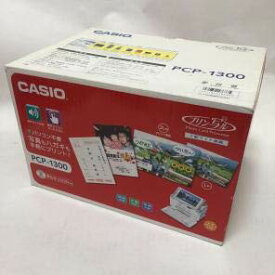 【中古】（非常に良い）CASIO デジタル写真プリンター「プリン写る」 PCP-1300