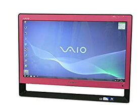 【中古】（非常に良い）SONY デスクトップパソコン パソコン VPCJ137FJ ピンク デスクトップ 一体型 本体 Windows7 Pentium DVD 地デジ 4GB/500GB