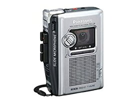 【中古】（非常に良い）Panasonic ミニカセットレコーダー RQ-L26-S(シルバー) 25時間連続録音
