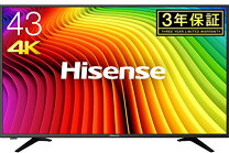 楽天市場】ハイセンス hisense 43a6100 液晶テレビの通販