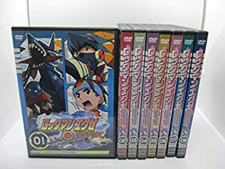 楽天市場 中古 ロックマンエグゼ ビースト Beast マーケットプレイスdvdセット 全8巻 第1話 第25話 最終 セット レンタル落ち オマツリライフ別館