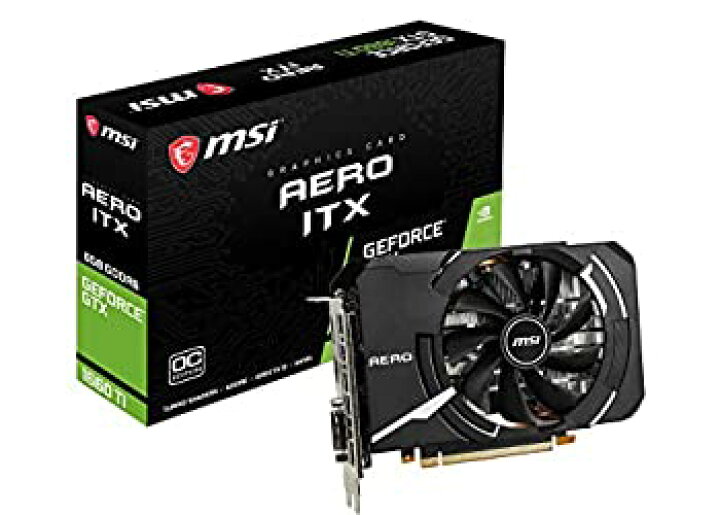楽天市場】【中古】MSI GeForce GTX 1660 Ti AERO ITX 6G OC 