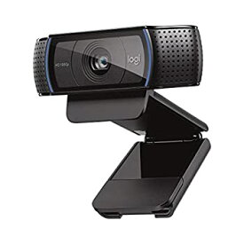 【中古】「ほぼ新品」ロジクール ウェブカメラ C920n ブラック フルHD 1080P ウェブカム ストリーミング 自動フォーカス ステレオマイク 国内正規品 メーカー ブラッ