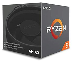 【中古】AMD Ryzen 5 2600X Processor with Wraith Spire Cooler - YD260XBCAFBOX [並行輸入品]