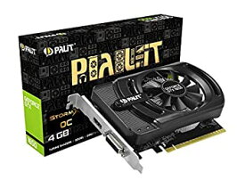 【中古】Palit GeForce GTX 1650 StormX OC 4GB GDDR 5グラフィックスカード（GeForce GTX 1650、4GB、GDDR 5、128ビット、4096 x 2160ピクセル、PCI Exp