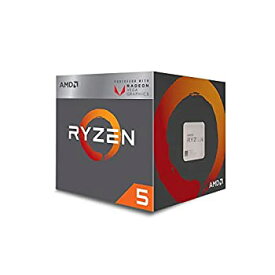 【中古】（非常に良い）AMD Ryzen 5 3400G with Wraith Spire cooler 3.7GHz 4コア / 8スレッド 65W（国内） YD3400C5FHBOX
