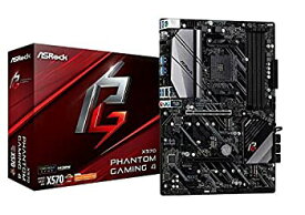 【中古】ASRock AMD Ryzen 3000シリーズ CPU(Soket AM4)対応 X570チップセット搭載 ATX マザーボード X570 Phantom Gaming 4