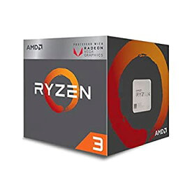 【中古】（非常に良い）AMD CPU Ryzen 3 2200G with Wraith Stealth cooler YD2200C5FBBOX