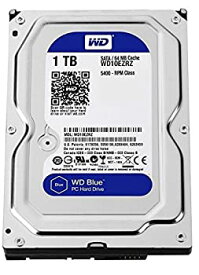 【中古】（非常に良い）WD Blue 1TB Desktop Hard Disk Drive - 5400 RPM SATA 6 Gb/s 64MB Cache 3.5 Inch - WD10EZRZ [並行輸入品]