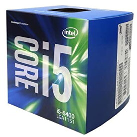 【中古】Intel Boxed Core I5-6400 FC-LGA14C 2.70 Ghz 6 M Processor Cache 4 LGA 1151 BX80662I56400 [並行輸入品]
