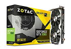【中古】ZOTAC GeForce GTX 1060 AMP Edition ZT-P10600B-10M 6GB GDDR5 Super Compact Dual-Fan IceStorm Cooling FREEZE Fan Stop