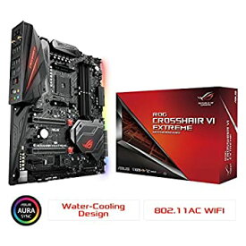 【中古】ASUS AMD X370搭載 マザーボード AM4 Socket対応 ROG CROSSHAIR VI EXTREME （E-ATX）