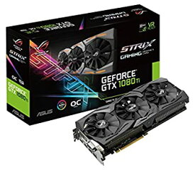 【中古】ASUS R.O.G. STRIXシリーズ NVIDIA GeForce GTX1080Ti搭載ビデオカード ベースクロック1569MHz STRIX-GTX1080TI-O11G-GAMING