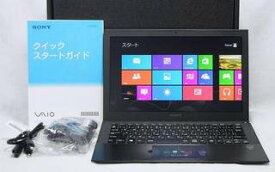 【中古】ソニー(SONY) VAIO SVP1121A1J Core i7 4500U(1.8) メモリー4G SSD256G HDMI Intel HD Graphics 4000 Win8